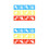 24Pcs Creative Holiday Stencils Plastic Templates for Kids Crafts 1