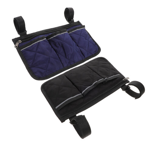10Pcs Wheelchair Accessories Bag Compact Armrest Pouch for Home Use 1