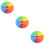 3Pcs Spin Prize Wheels Wall Game Props for Drawing 9
