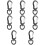 8Pièces Porte- En Matière Robuste Noir Multifonction 8
