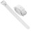 1Pair Adjustable White Bike Basket Strap for Front Rack Fixing 1