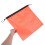 5Pcs High Visibility Orange Safety Flags PVC Construction Trailer Use 3