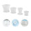 8Pièces Bols En Silicone Compactes Pour Salon Visage DIY 10