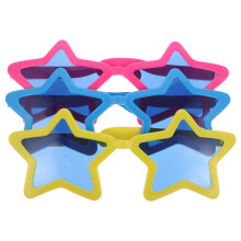 3St Vormige Feest Bril Plastic Hawaii Thema Foto Booth Props