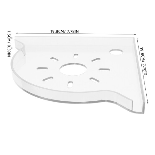 Fish Tank Corner Storage Rack Betta Accessories Aquarium Accessory 2