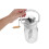 Compact Hand Powered Butter Churner Clear Glass Jar for Home Use 4