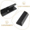 Support Bac En Acier Noir Robuste Extérieur 7