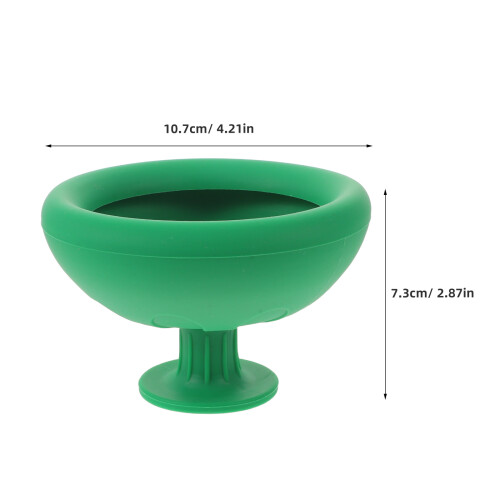 Cup Percussion Thoracique Silicone Vert Massage Doux Pour 2
