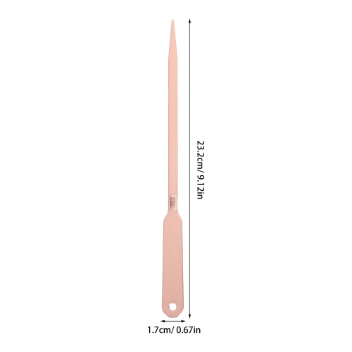 Ouvre-Lettres Acier Inoxydable Rose Outil Scrapbooking 1