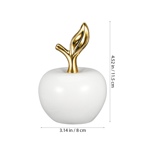 Decorative Apples Mini Fruit Ornament Table Ornaments Decorations 2