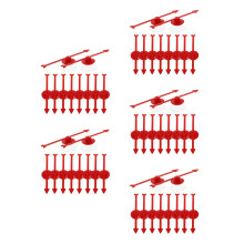50St Plastic Game Pijlen Draaiers Accessoires Voor Feestjes
