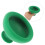 Cup Percussion Thoracique Silicone Vert Massage Doux Pour 10