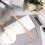 Ouvre-Lettres Acier Inoxydable Rose Outil Scrapbooking 11