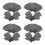 20Pairs Grey Fingerless Work Gloves Polyester PVC Non-Slip Warm Winter 8