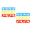 24Pcs Creative Holiday Stencils Plastic Templates for Kids Crafts 6