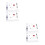 4Ensembles Ensemble De Fournitures De Scope Polyvalent Avec Sac 4
