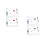 4Ensembles Ensemble De Fournitures De Scope Polyvalent Avec Sac 6
