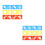 24Pcs Creative Holiday Stencils Plastic Templates for Kids Crafts 8