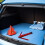 Red ABS USB Rechargeable Car Rescue Warning Light 6