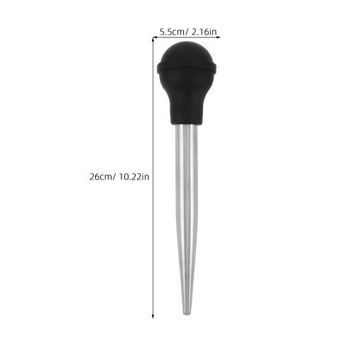 Silver Metal Wine Sampling Pump Dropper for Home Winemaking Tool 1
