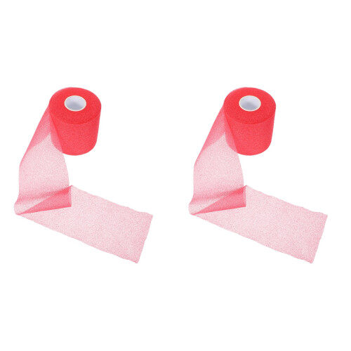 Handige Rood Elastisch Wrap Wrap Accessoire Voor Training