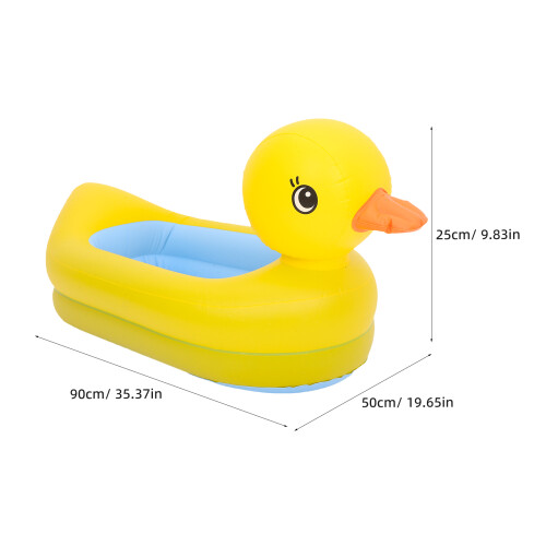 Bain Bébé Gonflable PVC Couleur Structure Renforcée 1