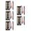 5Pcs Black Plastic Lipo Parallel Charging Board Fast Multi 4