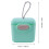 Boîte De Rangement Bébé Vert, Compacte Multifuntionnelle 4