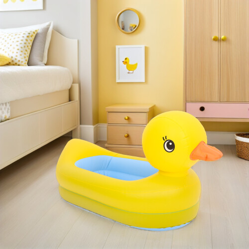 Bain Bébé Gonflable PVC Couleur Structure Renforcée 2
