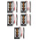 5Pcs Black Plastic Lipo Parallel Charging Board Fast Multi 8