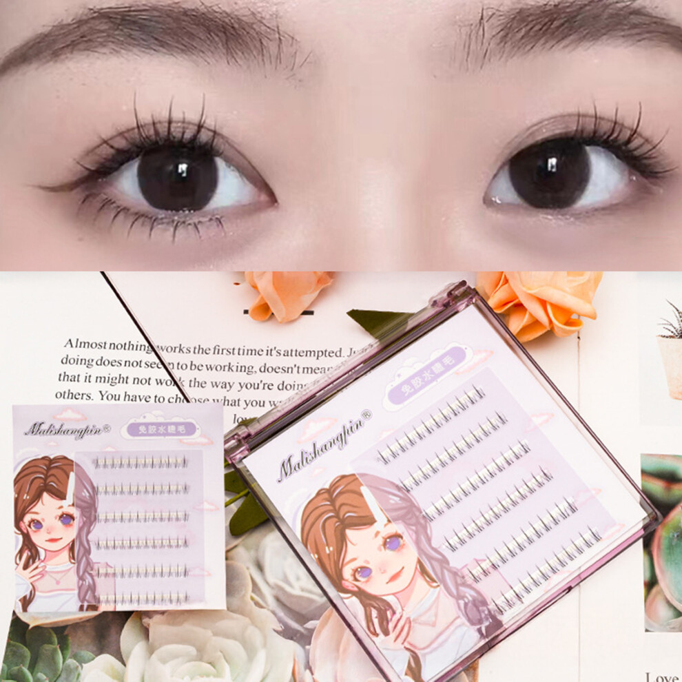 Phui-Pet-Supplies Easy Apply Fiber Lashes - No Glue Needed
