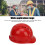 Model: Enhanced ABS Safety Hat Red, One Size 3
