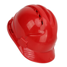 Model: Enhanced ABS Safety Hat Red, One Size