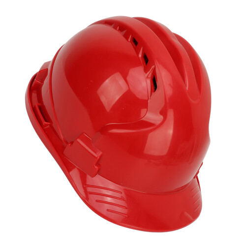 Model: Enhanced ABS Safety Hat Red, One Size