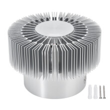 Plafoniera a LED a forma di fiore ad alta efficienza energetica, realizzata in lega di alluminio resistente alla corrosione, adatta a soggiorno,