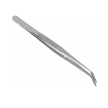 Salt Water Resistant Precision Tweezers Stainless Steel Serrated Tip Corrosion Resistant Multiple Applications Laboratory Work Aquarium Cleaning