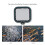 Φίλτρο CPL GoPro Hero6Filter HD Οπτικό γυαλί Πολυανθεκτικές νανοεπιστρώσεις μειώνουν το 2