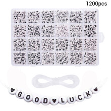 Bruiloftsdecoraties Alfabetkralen AZ Acrylkralen DIY Knutselwerk Gepersonaliseerde Knutselwerkjes Premium Kwaliteit Glad Oppervlakte Sieraden Maken