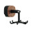 (Walnut Color) Wall Hook Suction Cup Rack for Kitchen Bathroom 12