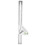 Règle triangulaire de menuiserie argentée et flexible 2