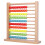 Εκπαιδευτικό παιχνίδι Abacus με ξύλινες χάντρες, ομαλό συρόμενο πλαίσιο μέτρησης 6