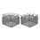2 Set Mini Zaun Kunststoff Für Bausteine Und Deko 1