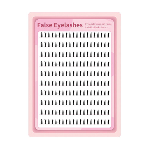 (C Curl 10mm) False Eyelashes Black C/D Curl Natural Look 2
