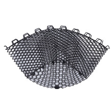 Rubber Fishing Net Replacement 40cm Depth Collapsible Black