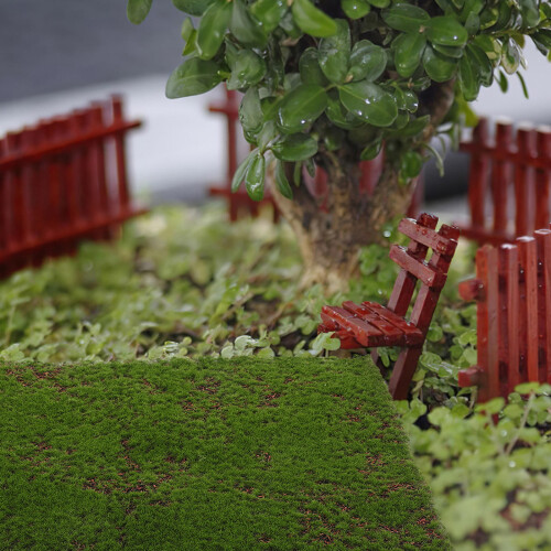 2Pièces D'herbe Artificielle Réaliste Pour Décor Maison 2