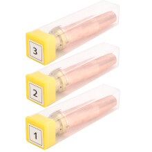 Compact Cigar Storage Tube With Cap, Durable Plastic Lightweight Travel Friendly Cigar Holder For Daily Use And Gifting