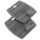 10Pcs Silicone Hot Handle Holders Ergonomic Pan Sleeve Grip Light Grey 3