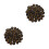 200Pcs Versatile Black Plastic Numbered Tags for Home and Office Use 5