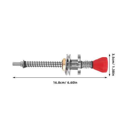 Red Alloy Pinball Flipper Control Lever Durable Spring Rod Home 2