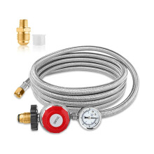 (12FT) 5/12 FT Propan-Regler 0-30 PSI